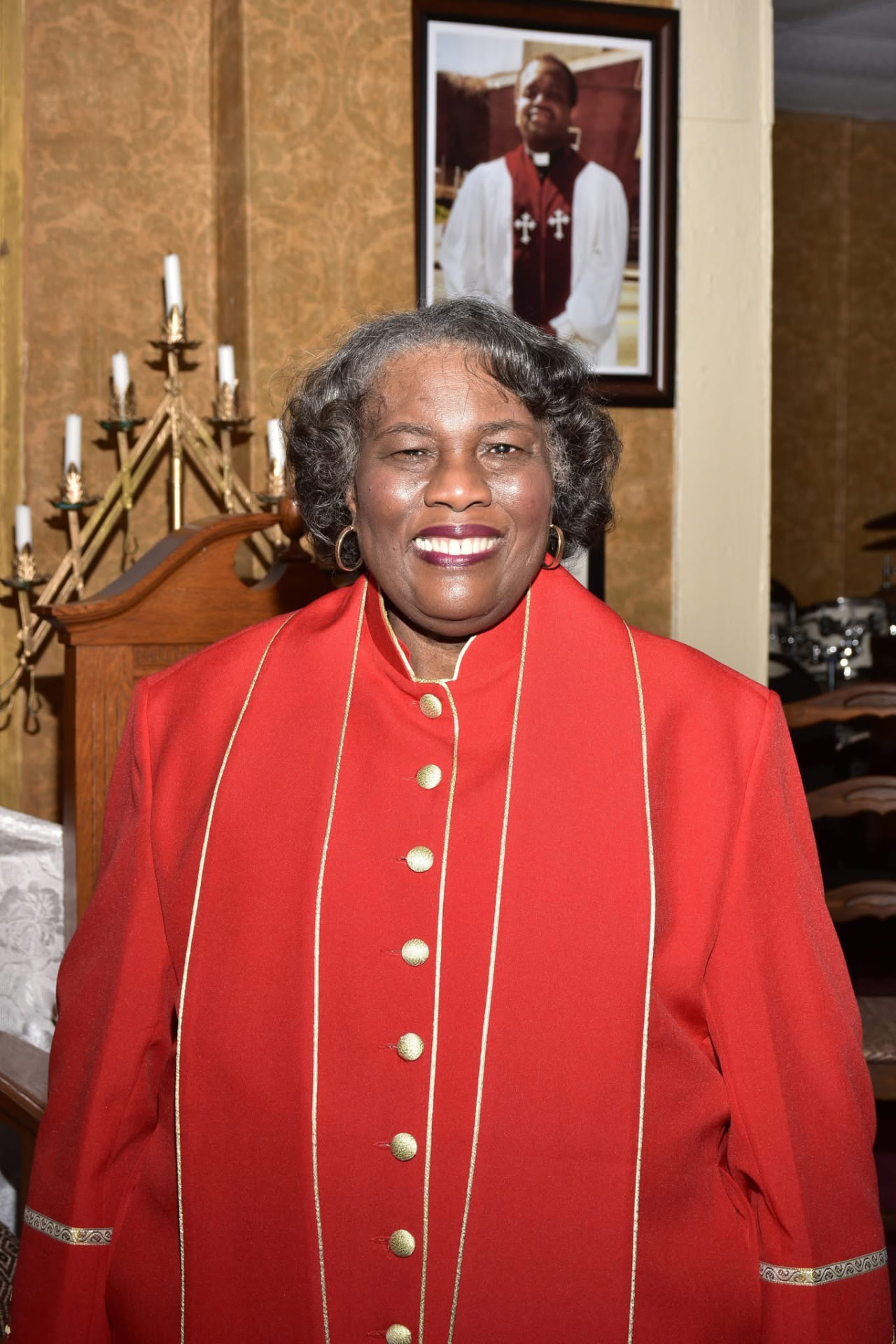 Overseer Nanella O'Neal Graham of National Divine Spiritual Church